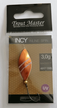 trout master spin spoon maggot